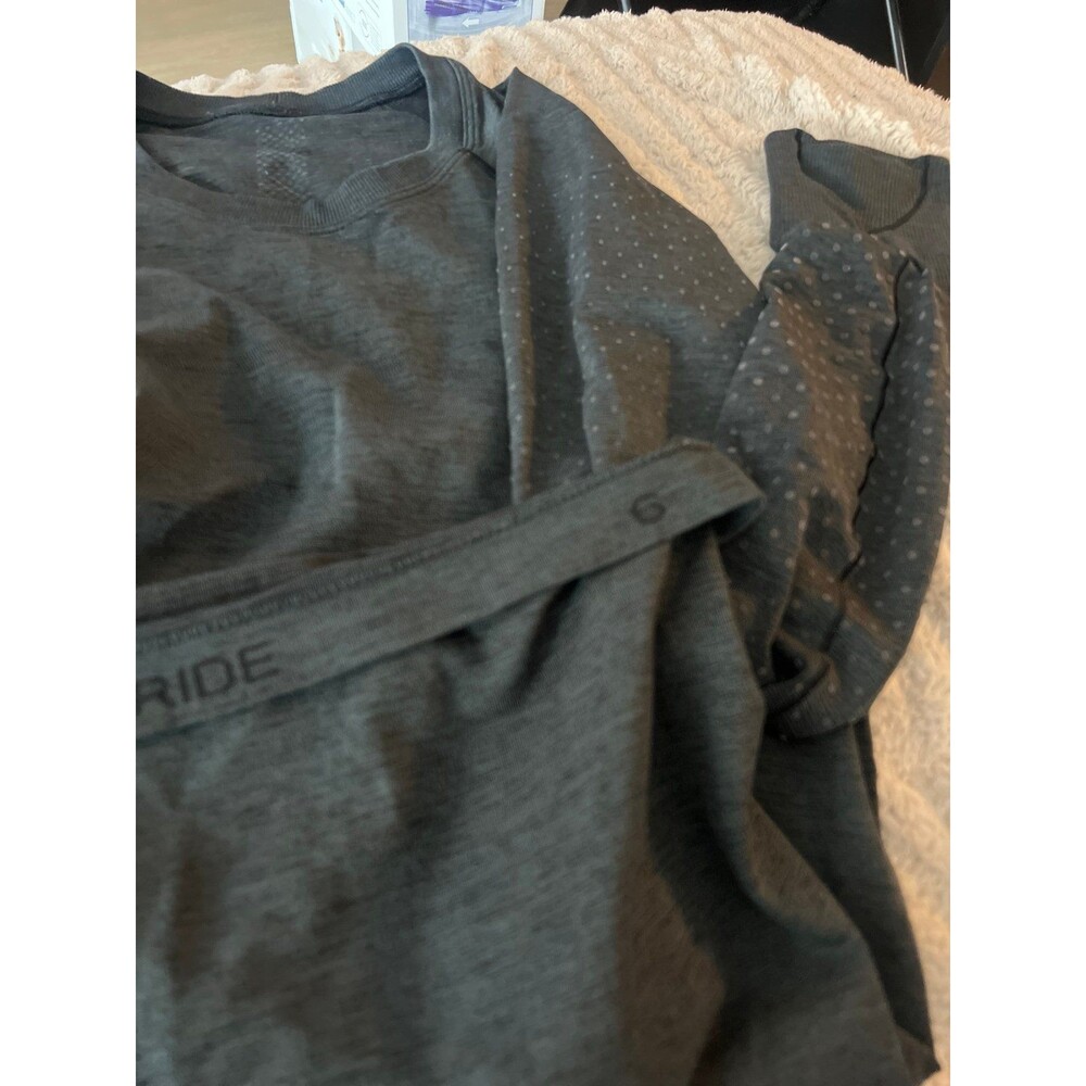 Lululemon Swiftly Tech Long Sleeve Gray - Picture 4 of 5